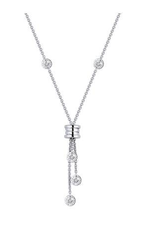 Подвеска Bvlgari Bzero1 White Gold Diamonds Pendant CL853897 (22748)