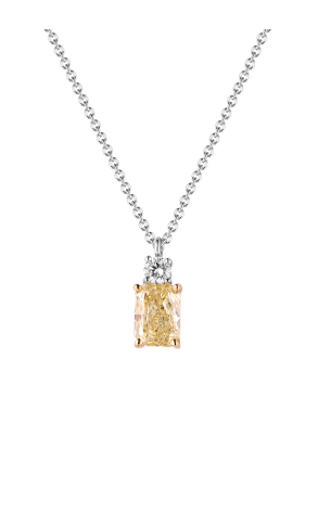 Подвеска GRAFF Fancy Yellow Radiant Cut Diamond 1.01 ct Pendant GP 6454 (22936)