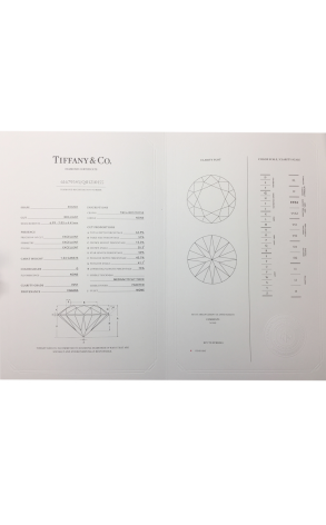 Кольцо Tiffany & Co Ring 1,34 ct G/VVS1 (22919) №2