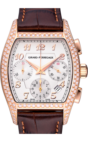 Часы Girard Perregaux Richeville Chronograph 18K Rose Gold 27650 (23256) №2