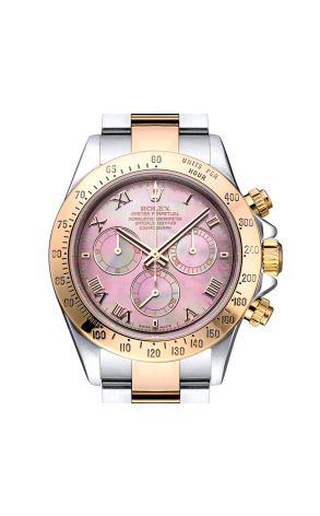 Часы Rolex Daytona Steel Yellow Gold Black Mother Of Pearl Dial Chronograph 116523 (23488) №2