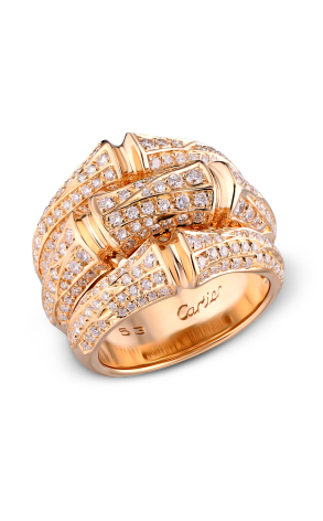 Кольцо Cartier Triple Band Diamond Bamboo Ring (23740)