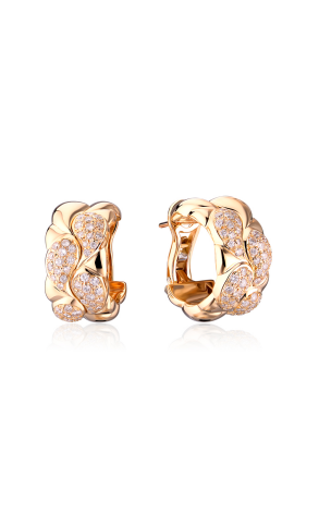 Серьги Chopard Casmir Yellow Gold Diamonds Earrings 84/1546 (23580)