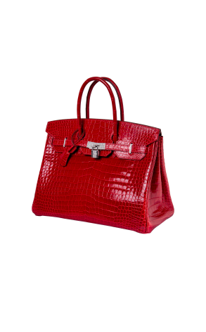 Сумка Hermes Birkin 35 Crocodile Porosus Lisse Fermoir Serti (23590) №2