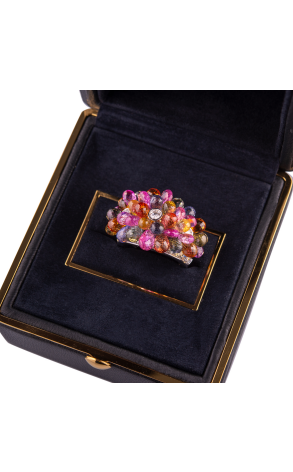 Кольцо GRAFF Multi Coloured Sapphire Briolette 31.05 ct Ring GR0064 (23531) №4