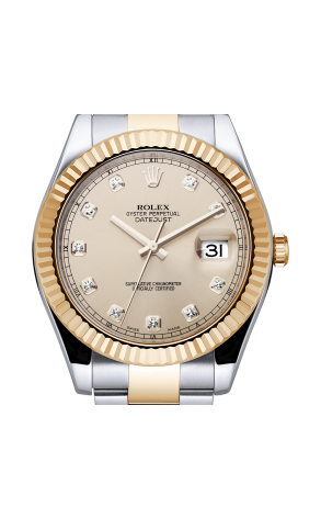 Часы Rolex Oyster Perpetual Datejust II Champagne Diamond Dial РЕЗЕРВ 116333 (23997) №2