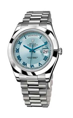 Часы Rolex Day-Date II President Glacier Platinum 218206 (23893)