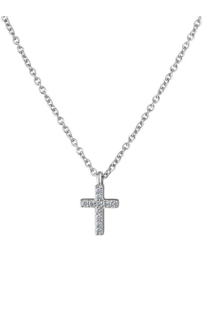 Крест Tiffany & Co White Gold MINI Cross (24008)