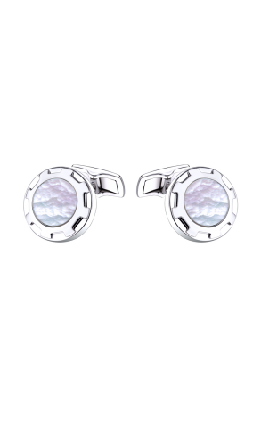 Запонки Vacheron Constantin White Gold Pearl Cufflinks (23969)