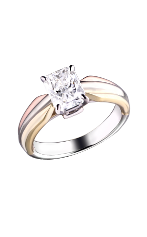 Кольцо Cartier Trinity 1.22 ct F/VS1 Ring (24177)