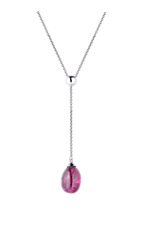 Подвеска Tiffany & Co Rainbow White Gold Rubellit Pendant (24197)