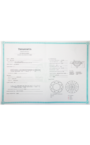 Кольцо Tiffany & Co 1,05 ct G/VS1 Ring (24279) №2