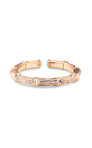 Браслет Cartier Bamboo Yellow Gold Diamonds Bracelet Vintage (24494)