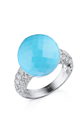 Кольцо De grisogono Boule Collection Turquoise Ring (24468)