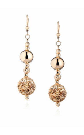 Серьги R.Bravo Roberto Bravo Yellow Gold Earrings PLQ359GM (24612)