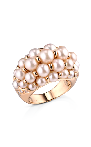 Кольцо Cartier Andromaque Yellow Gold Pearl Ring (24513)