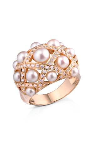 Кольцо Chanel Matelasse Bague Baroque Ring (24521)