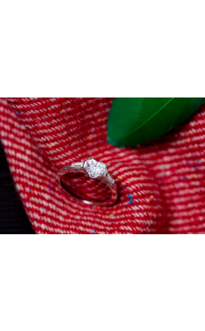 Кольцо Bvlgari Platinum Heart Diamond 1,04 ct D/SI1 Ring (24552) №3