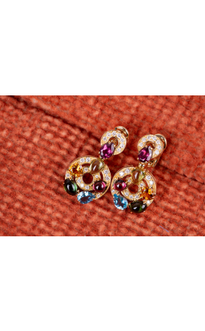 Серьги Bvlgari Astrale Concentrica (25203) №2