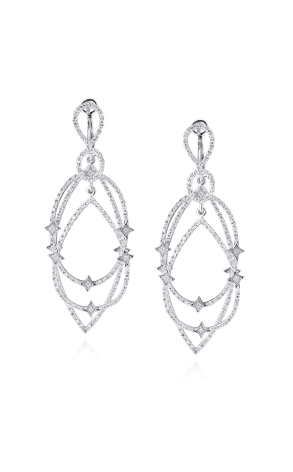 Серьги Loree Rodkin Loree Rodrin Michelle Diamond Earrings (25237)