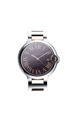 Часы Cartier Ballon Bleu 3001 Men's Automatic Watch Ss & 18k Rose Gold With Box 42mm 3001 (27242) №2
