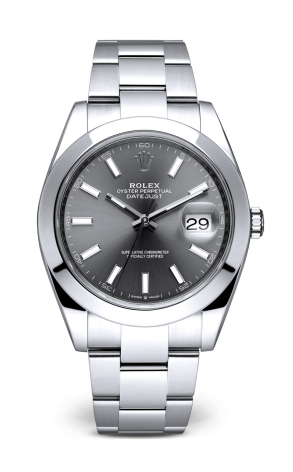 Часы Rolex Datejust Steel Grey Dial 126300 (27293)