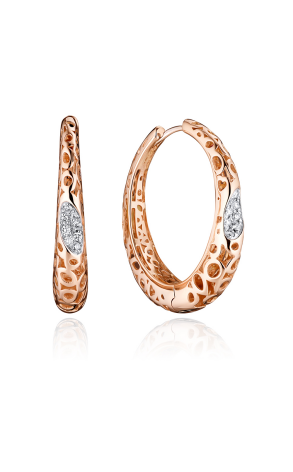 Серьги Roberto Coin Mauresque Rose Gold Earrings ADV888EA0687 (27395)