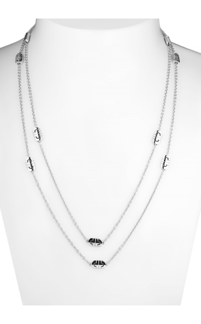 Колье Bvlgari Parentesi White Gold Long Necklace (27861)