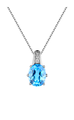 Подвеска H.Stern White Gold Blue Topaz 1.99 ct Pendant (27811)