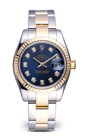 Часы Rolex Datejust 26mm Blue Diamond Dial 179173 (28079)