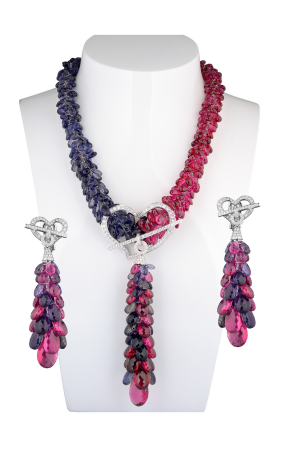 Комплект Chopard High Jewelry Copacabana Necklace & Earrings 816749-1006; 846749-1004 (27995)
