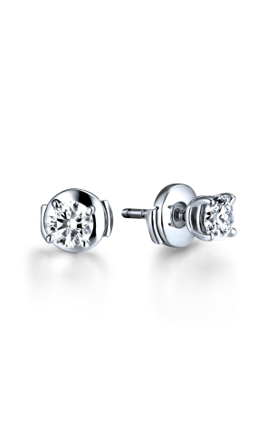 Пусеты Tiffany & Co 0.47 ct J/VS2 Platinum Earrings (28125)