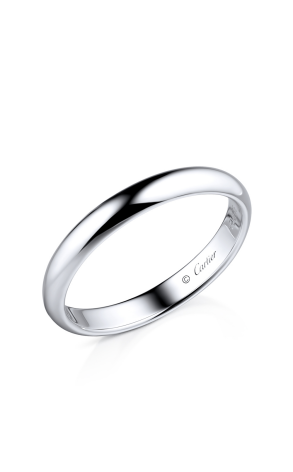 Кольцо Cartier 1895 Platinum Wedding Band B4036700 (28520) №3