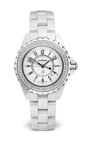 Часы Chanel J12 Diamond White Ceramic Ladies H0967 (28134)