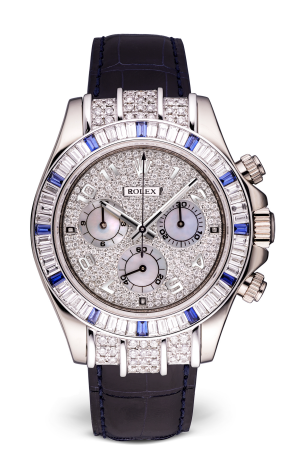 Часы Rolex Cosmograph Daytona White Gold Custom Diamonds 116519 (28281)