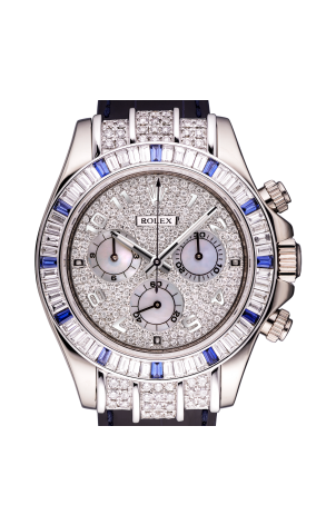 Часы Rolex Cosmograph Daytona White Gold Custom Diamonds 116519 (28281) №2