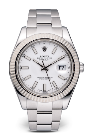 Часы Rolex Datejust II 41mm White Dial 116334 (5540)