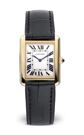 Часы Cartier Tank Roman Dial Yellow Gold 24mm 3168 (28996)