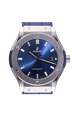 Часы Hublot Classic Fusion Blue Dial Men's Watch 511.NX.7170.LR (28890) №2