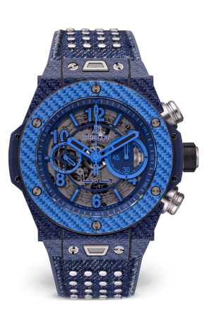 Часы Hublot Unico Italia Independent Blue Limited Edition 411.YL.5190.NR.ITI15 (29343)