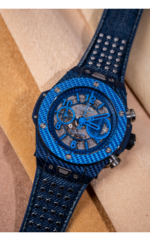 Часы Hublot Unico Italia Independent Blue Limited Edition 411.YL.5190.NR.ITI15 (29343) №2