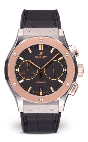 Часы Hublot Fusion Chronograph King Gold Titanium 45mm 521.NO.1180.LR (29410)