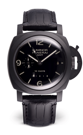 Часы Panerai Luminor GMT 10 Days Automatic Black Dial 44 mm PAM00335 (29136)