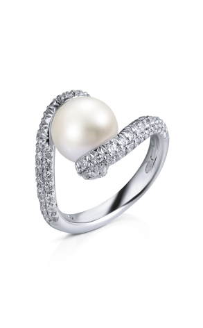 Кольцо Mikimoto Desmos White Gold Diamonds Ring PRE 482 NDW (29509)
