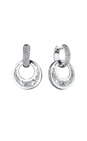 Серьги Carrera y Carrera Jasmin White Gold Diamonds Earrings DA1042202101 (29544)