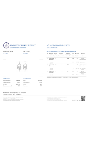 Серьги RalfDiamonds White Gold Diamonds 13,55 ct Earrings (30624) №2