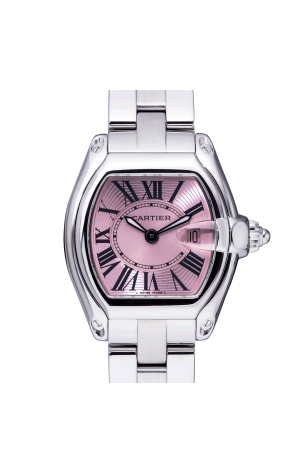 Часы Cartier Roadster Stainless Steel Pink Dial Ladies 2675 2765 (30368) №2