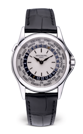 Часы Patek Philippe World Time White Gold 5110G-001 (30419)