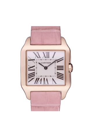 Часы Cartier Santos Dumont Rose Gold Резерв G 2788 (30100) №2