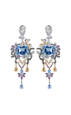 Серьги RalfDiamonds 30.0 ct Natural Topaz Earrings (30462)